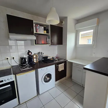 アパート T2 Climatise - Balcon & Parking Prive